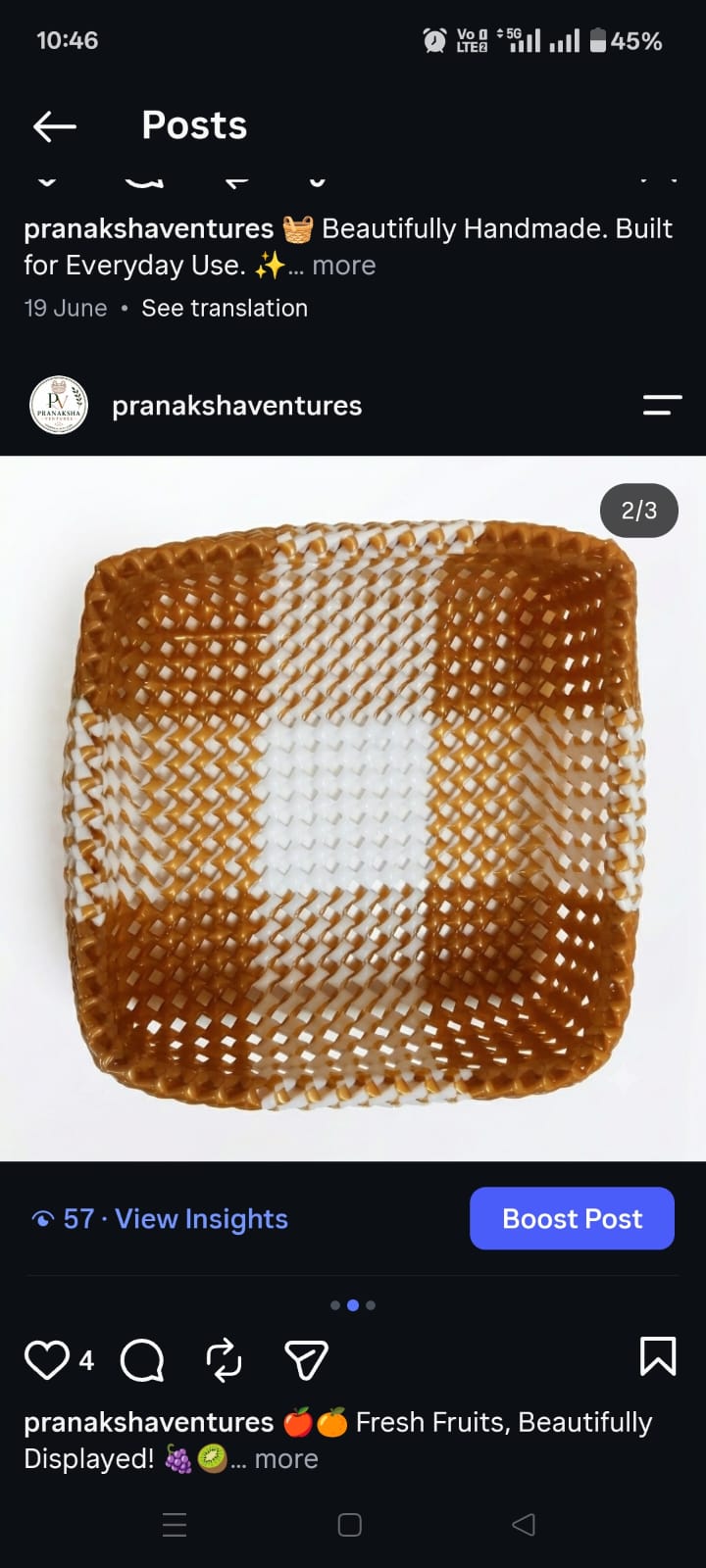 Tray Model Basket