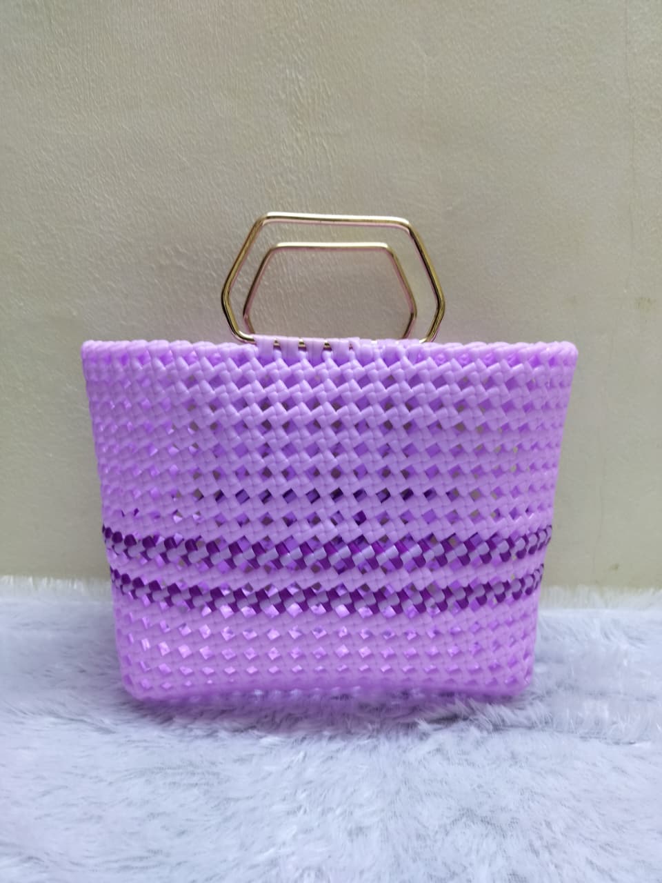 Small Basket - Metal Handle